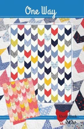 Cluck Cluck Sew One Way Quilt Pattern - 5 Size Variations Per Pattern