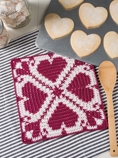 Annie's Crochet Make It in a Weekend! Hot Pads Pattern Book - 14 Projects Per Pattern Book