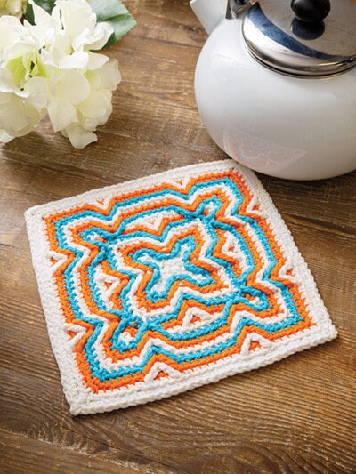 Annie's Crochet Make It in a Weekend! Hot Pads Pattern Book - 14 Projects Per Pattern Book