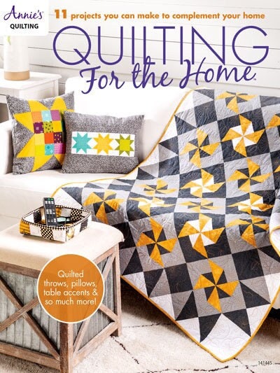 Annie's Quilting Quilting For the Home Pattern Book - 11 Timeless Projects Per Book