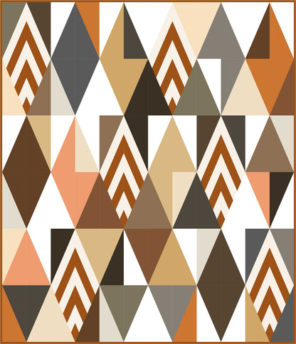 Cotton Street Commons Big Ben Quilt Pattern Finished Size: 60"x72"