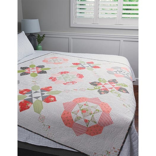 C&T Publishing Melissa Corry Fast & Fun Quilts Book - 9 Pattens for 10" Squares (Softcover)