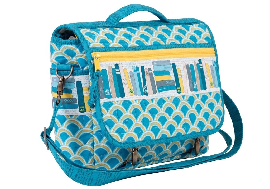 ByAnnie MJ's Messenger Bag Pattern - 2 Size Variations Per Pattern (14 Colors of 18"x54" Mesh Packs Sold Separately)