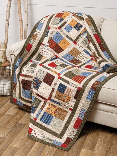 Annie's Quilting Time-Saving Charm Quilts Pattern Book - 8 Projects Per Book