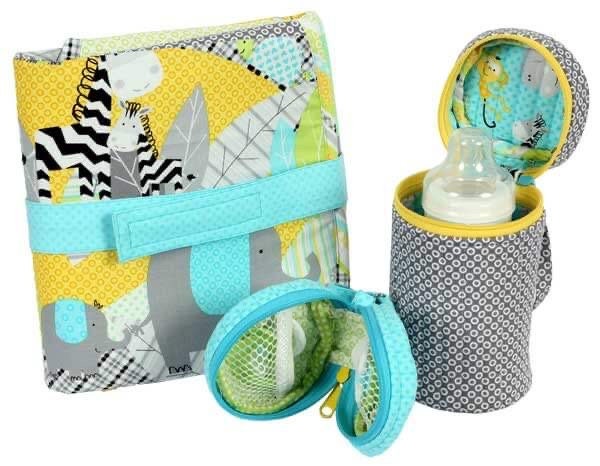ByAnnie Baby Travel Accessories Pattern -3 Projects Per Pattern (14 Colors of 18"x54" Mesh Packs Sold Separately)