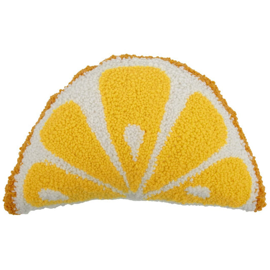 Fabric Editions Needle Creations™ Lemon Slice Punch Needle Pillow Kit Finished Size: 16"x11"