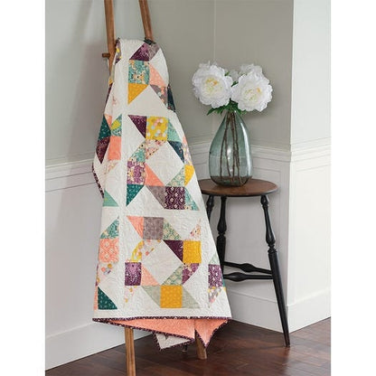 C&T Publishing Melissa Corry Fast & Fun Quilts Book - 9 Pattens for 10" Squares (Softcover)