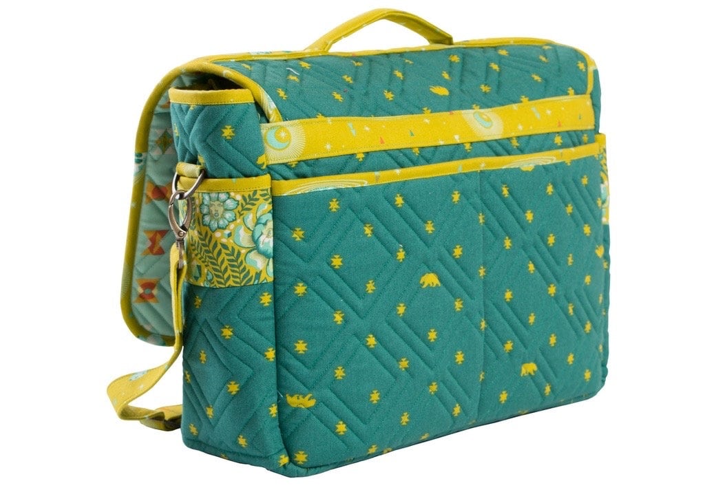 ByAnnie MJ's Messenger Bag Pattern - 2 Size Variations Per Pattern (14 Colors of 18"x54" Mesh Packs Sold Separately)