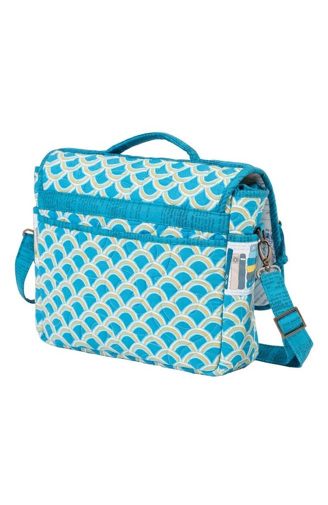 ByAnnie MJ's Messenger Bag Pattern - 2 Size Variations Per Pattern (14 Colors of 18"x54" Mesh Packs Sold Separately)