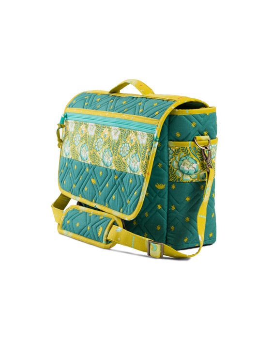 ByAnnie MJ's Messenger Bag Pattern - 2 Size Variations Per Pattern (14 Colors of 18"x54" Mesh Packs Sold Separately)