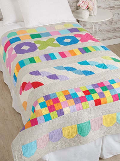 Annie's Quilting Time-Saving Charm Quilts Pattern Book - 8 Projects Per Book