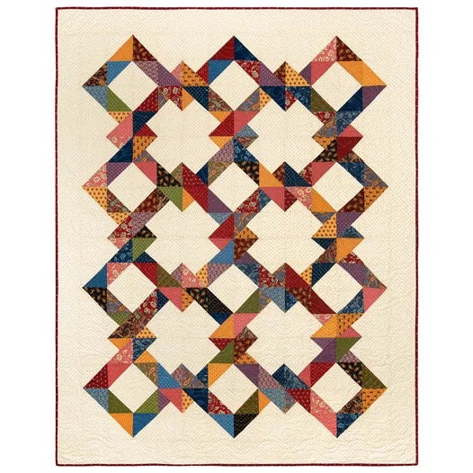 It’s Sew Emma Knot Today Quilt Pattern Finished Size: 53”x68” ISE-228