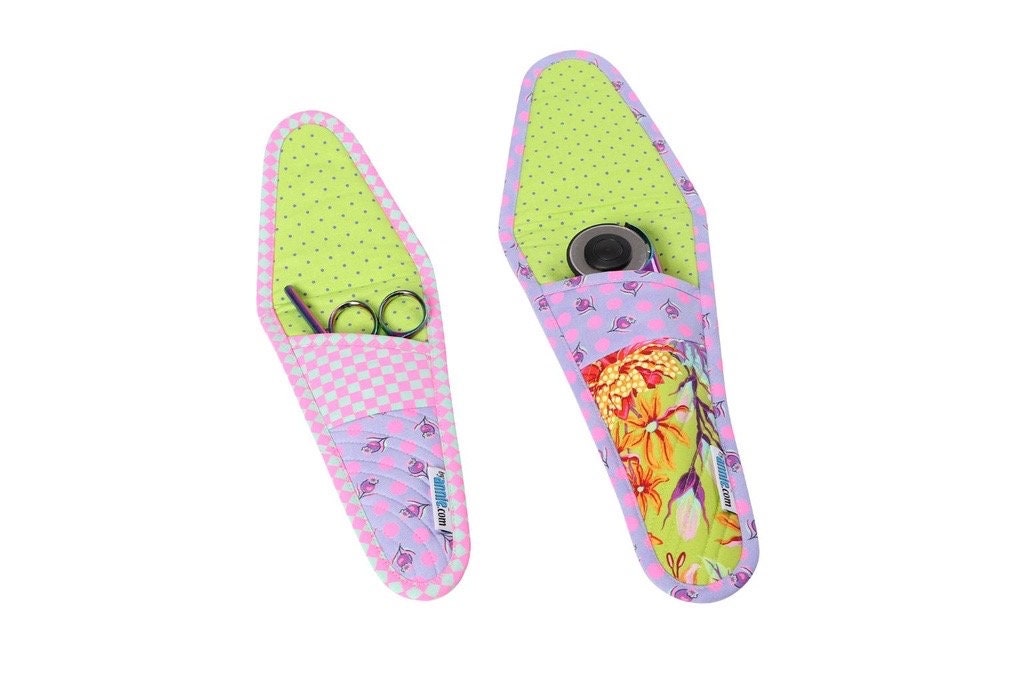 ByAnnie Cut It Out Scissor Pouch Pattern - 2 Size Variations Per Patter) (14 Colors of 18"x54" Mesh Packs Sold Separately)