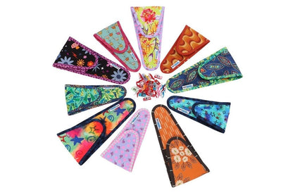 ByAnnie Cut It Out Scissor Pouch Pattern - 2 Size Variations Per Patter) (14 Colors of 18"x54" Mesh Packs Sold Separately)