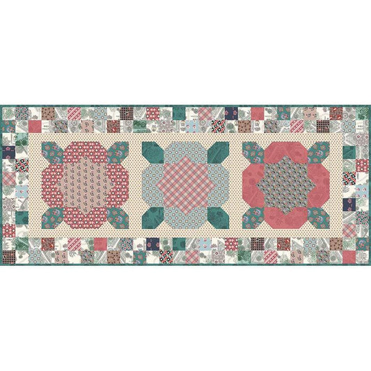 Riley Blake Flora from Mansfield Park Runner Boxed Kit Featuring Mansfield Park Fabric Collection