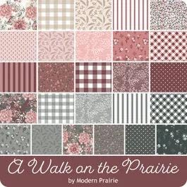 Riley Blake Down The Garden Path Table Runner Kit Featuring A Walk on the Prairie Fabric Collection