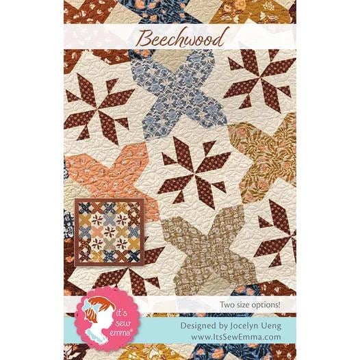 It’s Sew Emma Beechwood Quilt Pattern - 2 Size Variations Per Pattern ISE-286