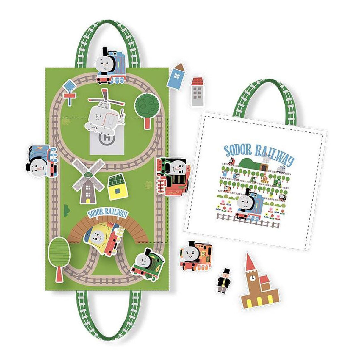 Riley Blake Thomas & Friends™ Sodor Railway Felt Panel Premium 100% Polyester Felt Fabrics