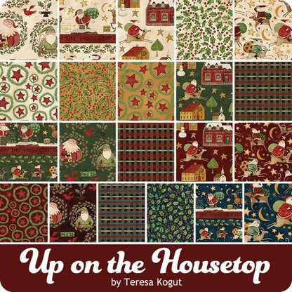 Riley Blake Up On The Housetop Fabric Collection Panel Quilt Kit