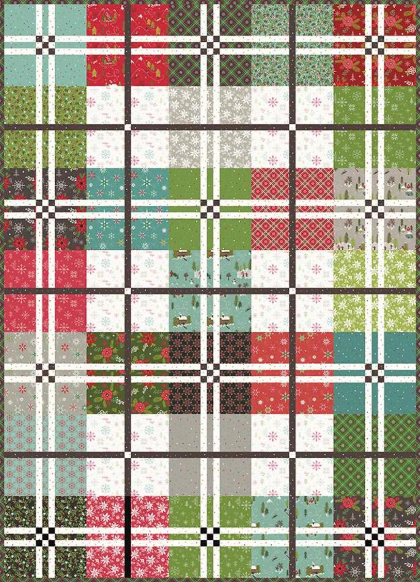 Anka's Treasures Gone Plaid Quilt Pattern - 6 Size Variations Per Pattern