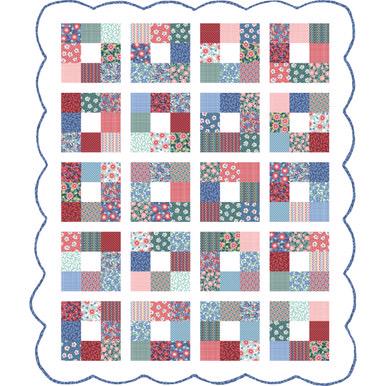 The Tipsy Needle Grace Quilt Pattern - 3 Size Variations Per Pattern