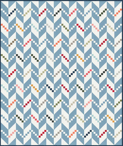 Lella Boutique Persnickety Quilt Pattern Finished Size: 64.5"x76.5" #235