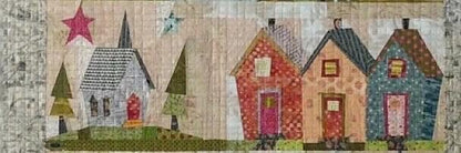Laura Heine My Kinda Town Quilt Pattern Finished Size: 42"x54"