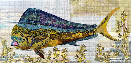 Laura Heine Dora-Do Wall Quilt Pattern Finished Size: 28"x14"