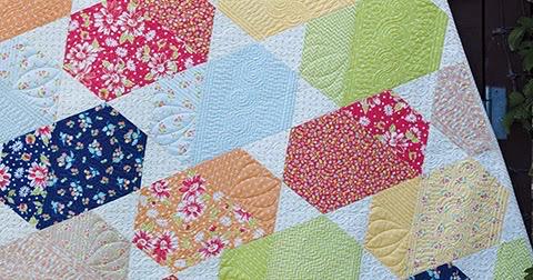 Jaybird Quilt Comet Quilt Pattern - 5 Size Variations Per Pattern