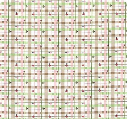 Riley Blake Jennifer Long To Grandmother's House Fabric Collection Lumberjack Plaid on Cloud Premium 100% Cotton Quilt Shop Quality Fabrics