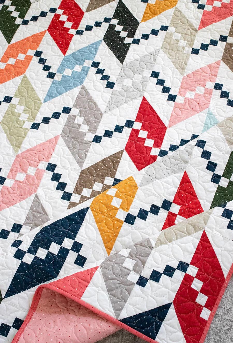 Lella Boutique Persnickety Quilt Pattern Finished Size: 64.5"x76.5" #235