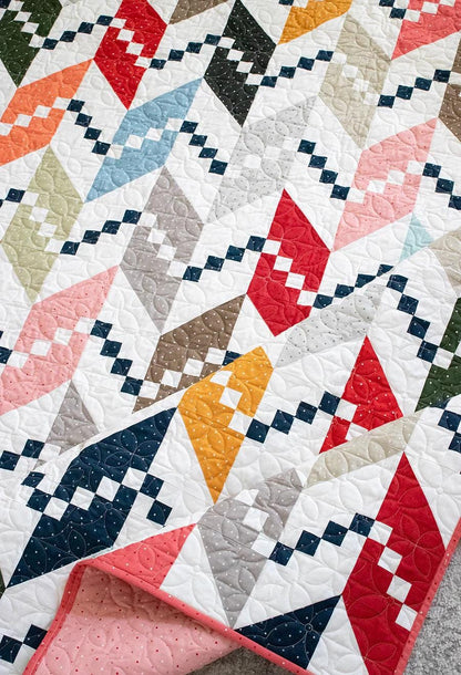 Lella Boutique Persnickety Quilt Pattern Finished Size: 64.5"x76.5" #235
