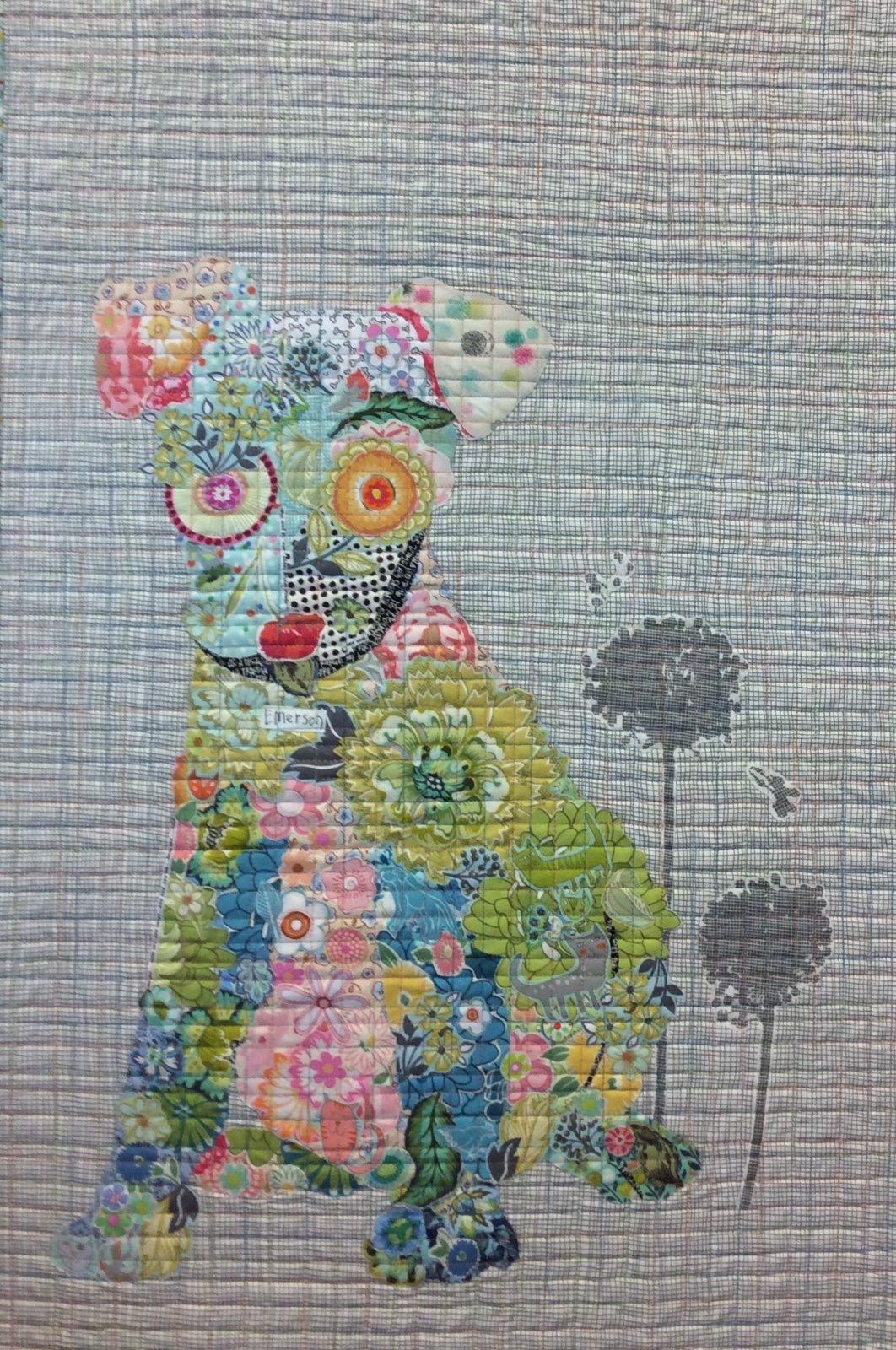 Laura Heine Emerson Wall Quilt Pattern Finished Size: 21"x35"