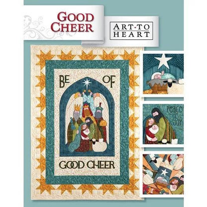 Art to Heart Good Cheer Quilt Pattern Book - 89Projects per Booklet (Softcover) #555B