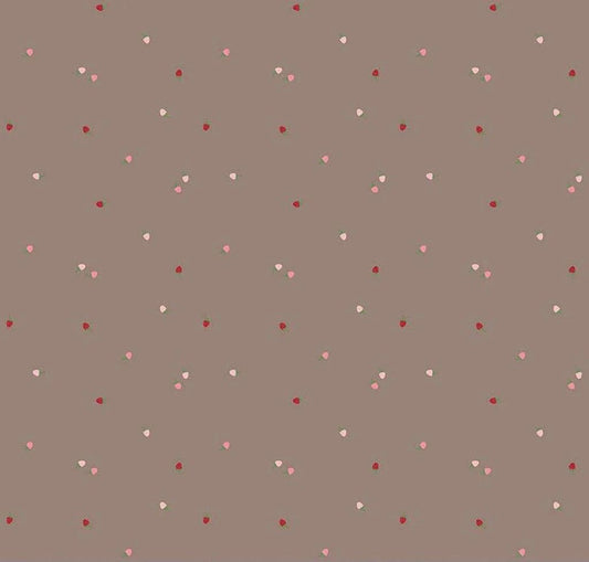 Riley Blake Jennifer Long To Grandmother's House Fabric Collection Bit of Berries on Pewter Premium 100% Cotton Quilt Shop Quality Fabrics