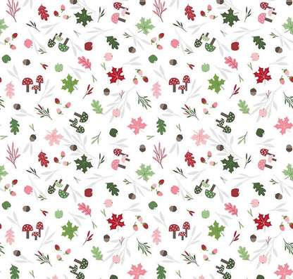 Riley Blake Jennifer Long To Grandmother's House Fabric Collection Foraging in the Forest on Cloud Premium 100% Cotton Fabrics