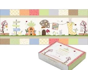 Kimberbell Hoppin Down The Bunny Bench Pillow Collection (Machine Embroidery CD, Fabric Kits, Thread Kits, & Embellishment Kits Sold Separately)