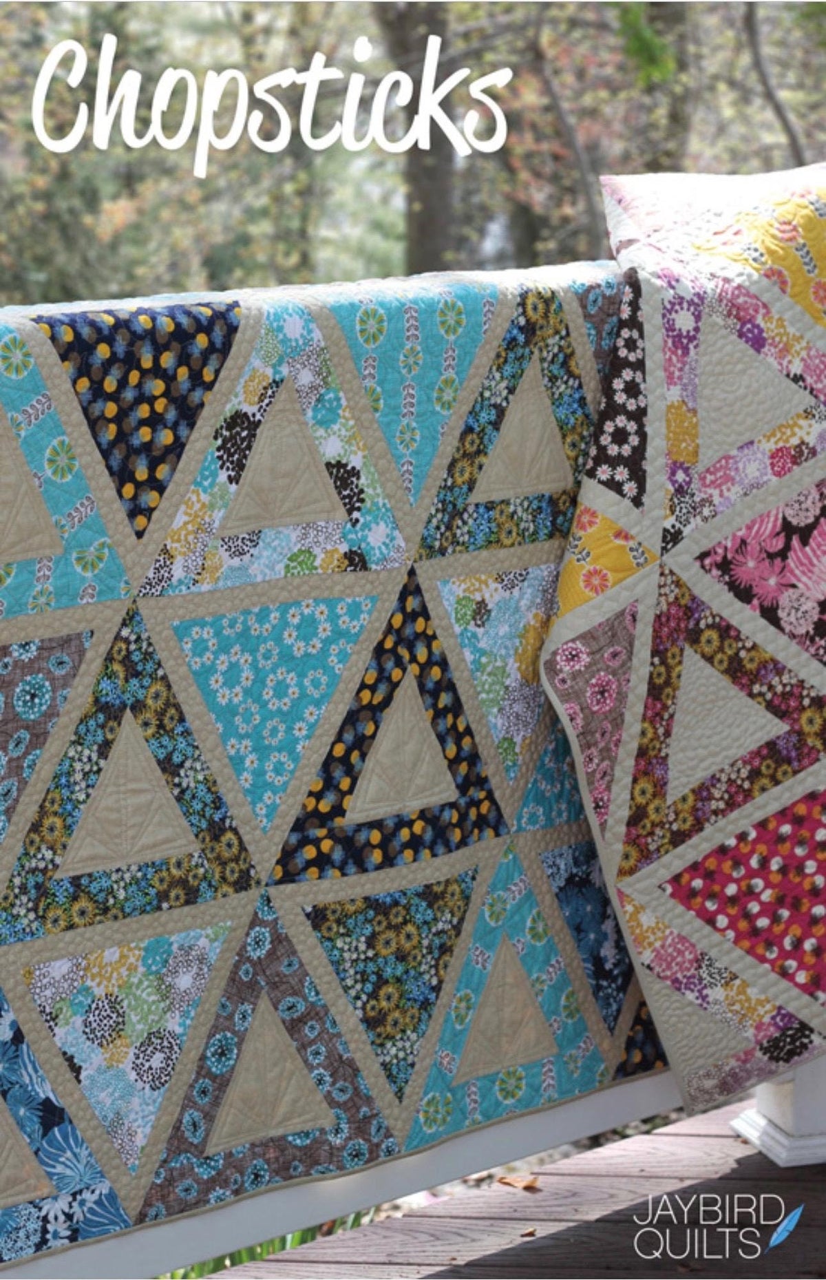 Jaybird Quilt Chopsticks Quilt Pattern - 4 Size Variations Per Pattern