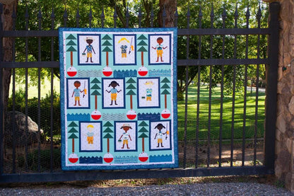 On Williams Street Gone Fishin' Quilt Pattern - 3 Size Variations Per Pattern