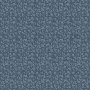 Poppie Cotton Country Roads Fabric Collection Misty on Navy Authentic Premium 100% Cotton Quilt Shop Quality Fabrics