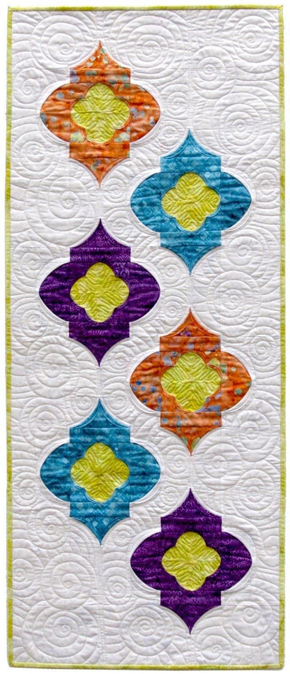 Southwind Designs Twilight Table Runner Pattern Finished Size: 18.5”x44.5”