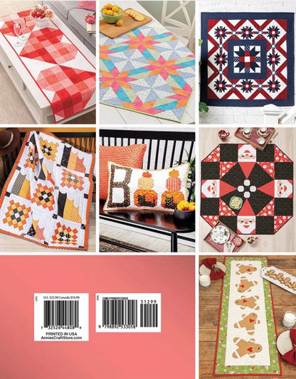 Annie's Quilting Quilted Projects for All Seasons Pattern Book - 11 Great Designs to Stitch All Year Long (Softcover) A141528