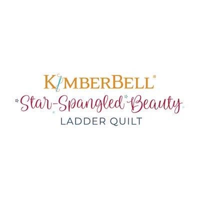 Kimberbell Star Spangled Beauty Ladder Quilt Collection (Options: Machine Embroidery CD, Embellishment Kit, Fabric Kit, and Thread Set)