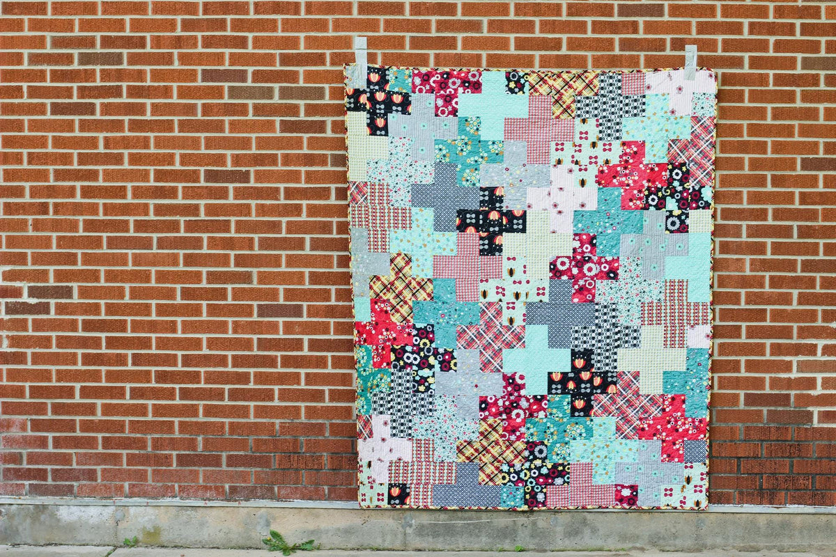 Jeni Baker Arithmetic Quilt Pattern -6 Size Variations Per Pattern