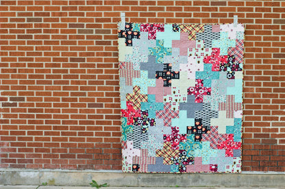 Jeni Baker Arithmetic Quilt Pattern -6 Size Variations Per Pattern