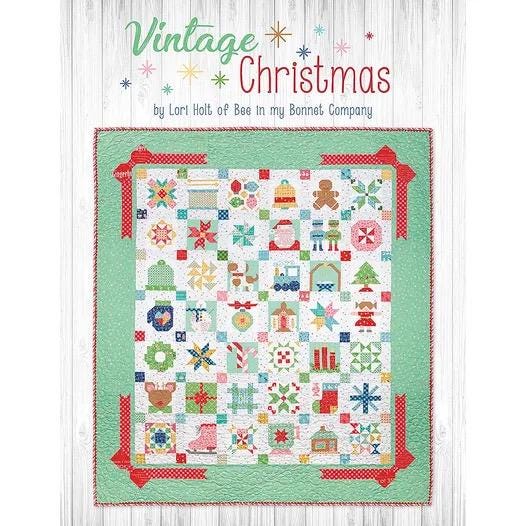 It's Sew Emma Vintage Christmas Pattern Book - Over 40 Different Blocks Per Book (Spiral Bound) ISE-925