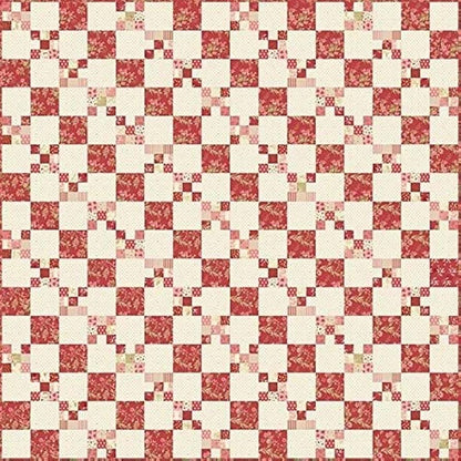 Laundry Basket Quilts Cranberry Chain Quilt Pattern - 3 Size Variations Per Pattern