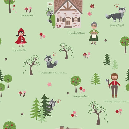 LIMITED EDITION!! Riley Blake Pen + Paper Patterns Book Nook Quilt Kit Featuring Riley Blake To Grandmother's House Fabric Collection