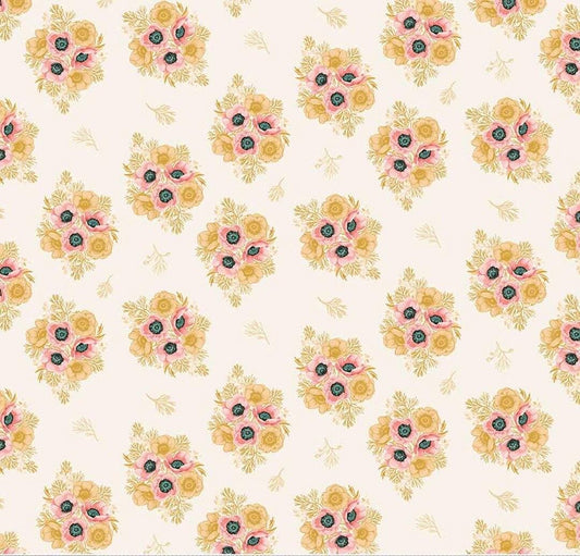 Riley Blake Porch Swing Fabric Collection Vignettes on Cream Authentic Premium 100% Cotton Quilt Shop Quality Fabrics