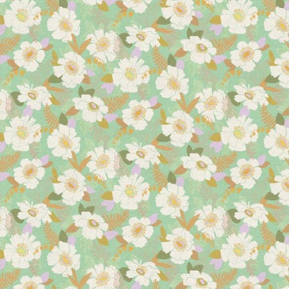Pen + Paper Patterns Folk Blooms Quilt Kit Featuring Paintbrush Studios Botanica Fabrics Finished Size: 56.5"x69" Premium 100% Cotton Fabric
